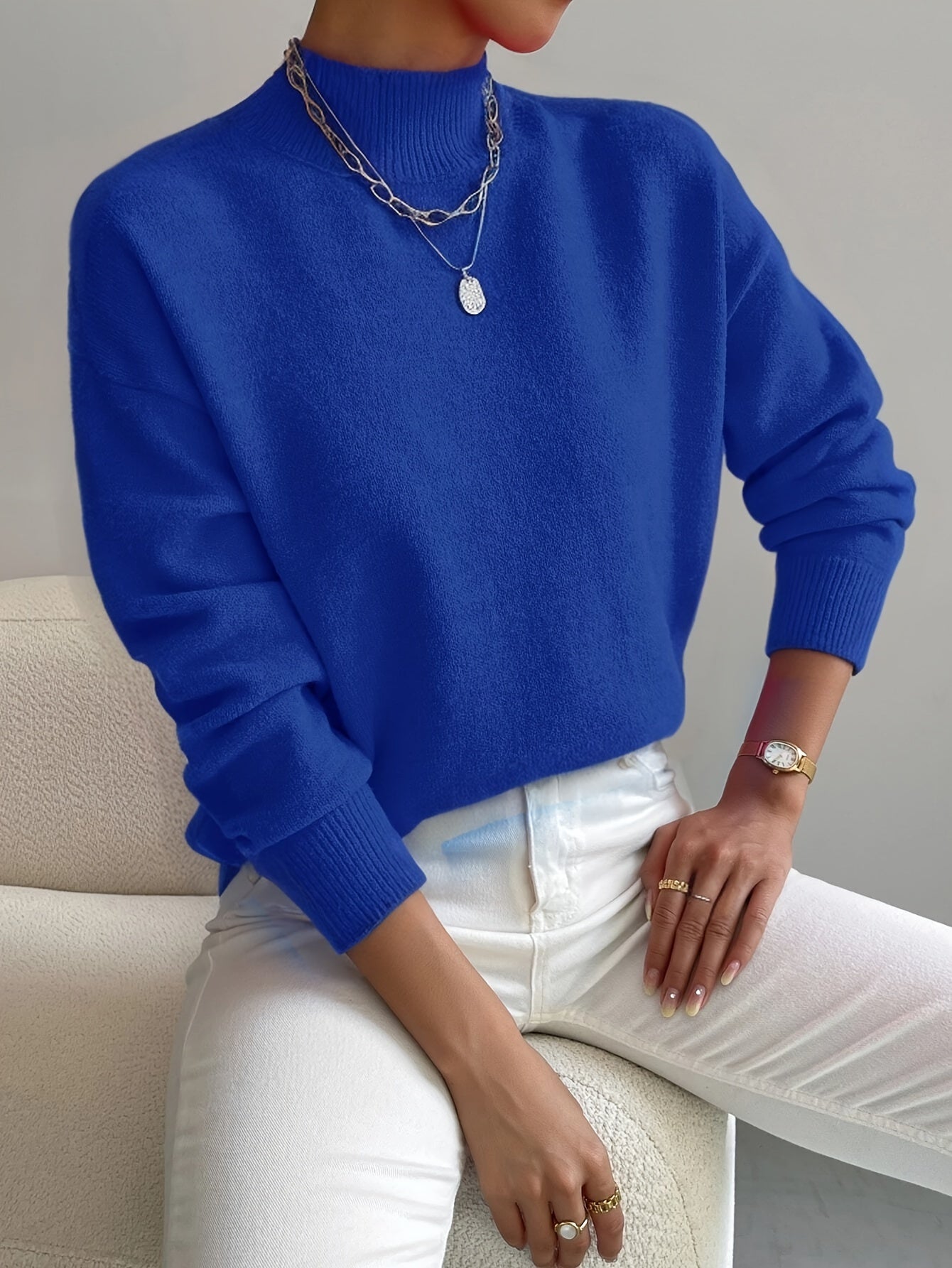 Yvonne – Strikket sweater