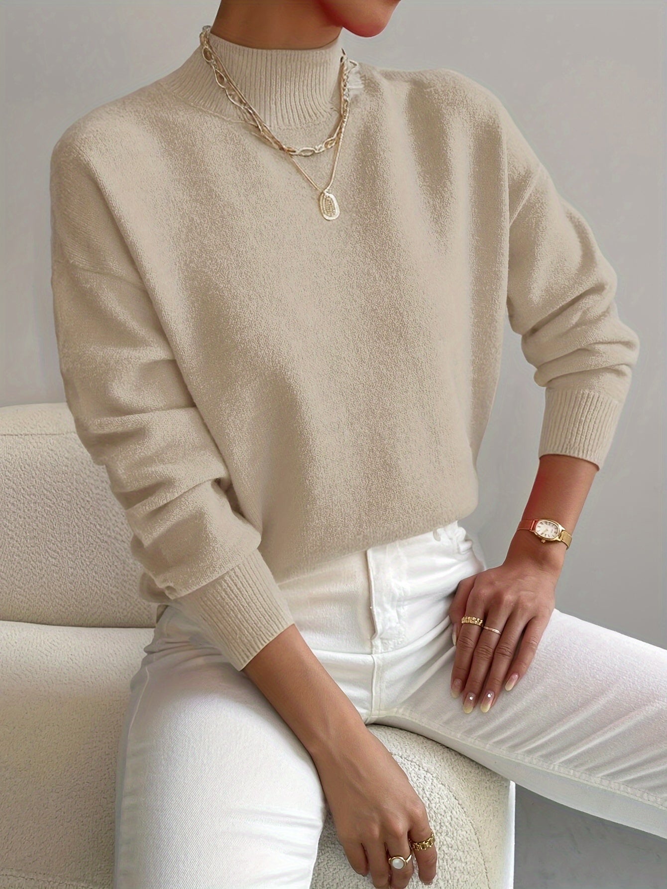 Yvonne – Strikket sweater