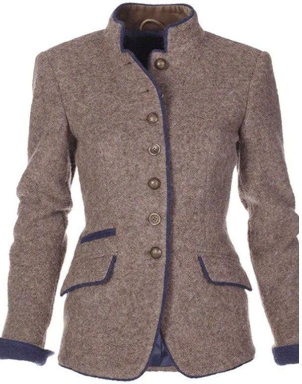Valeria™ | Elegant cardigan med høj krave