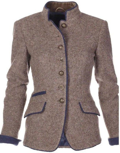 Valeria™ | Elegant cardigan med høj krave