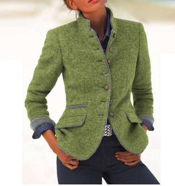 Valeria™ | Elegant cardigan med høj krave
