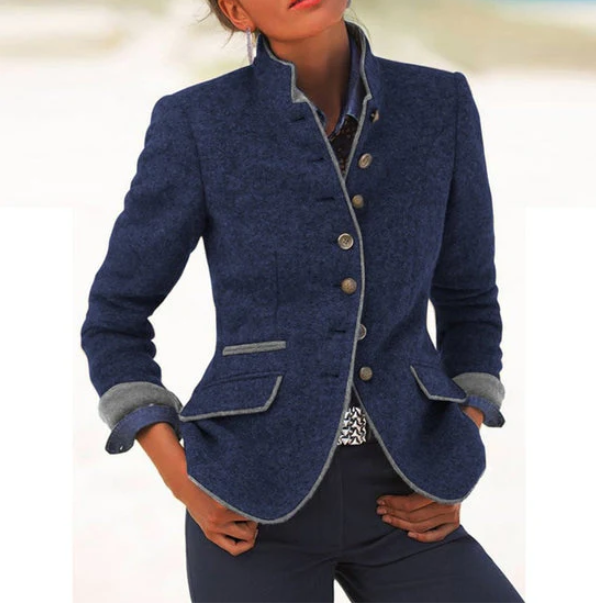Valeria™ | Elegant cardigan med høj krave