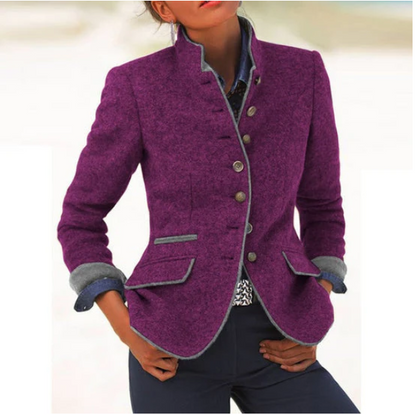 Valeria™ | Elegant cardigan med høj krave