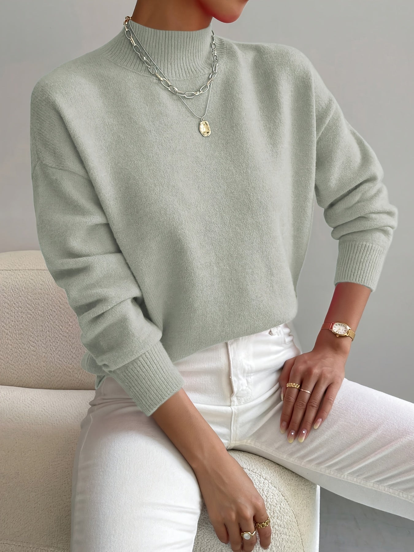 Yvonne – Strikket sweater