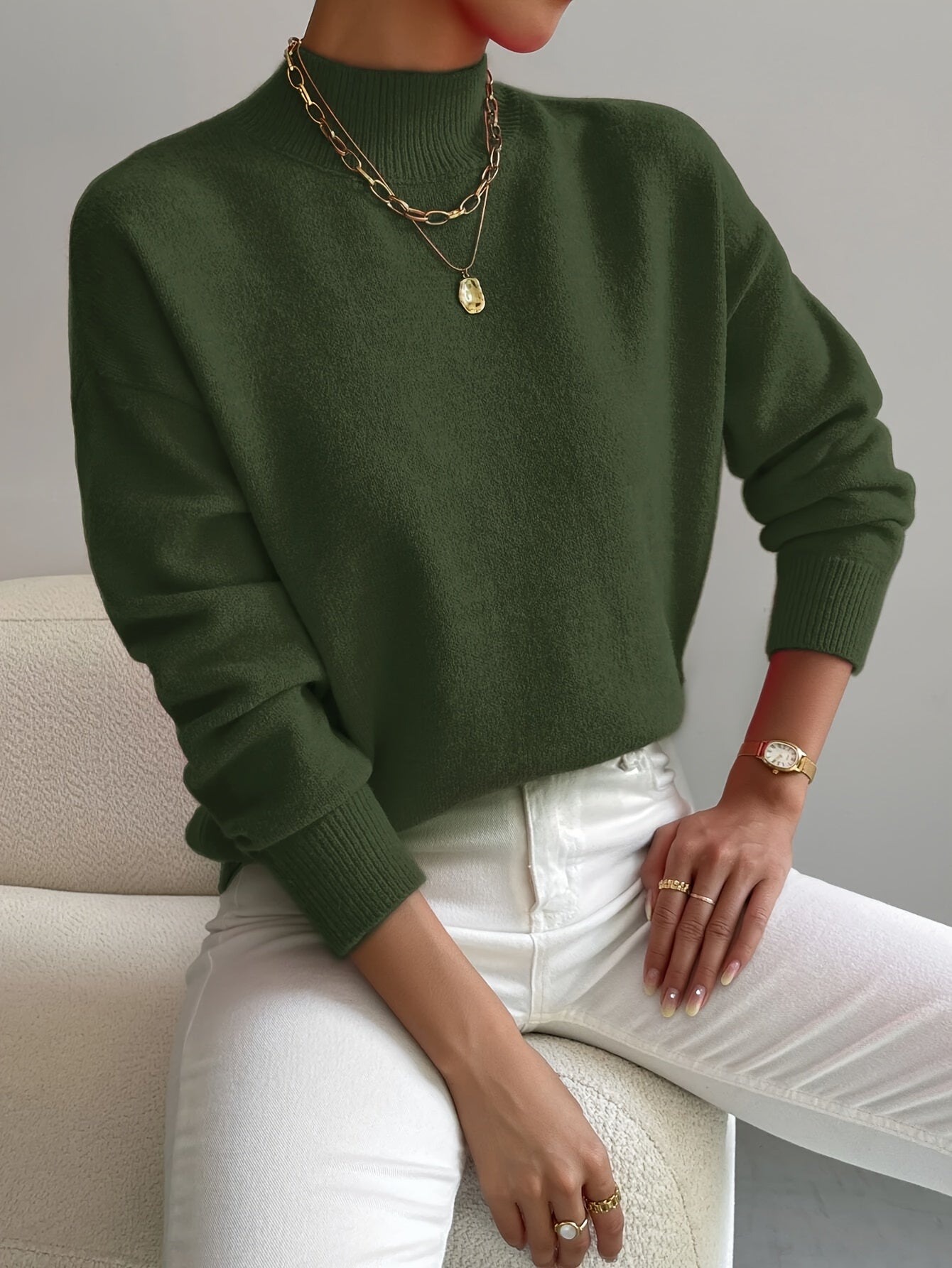 Yvonne – Strikket sweater